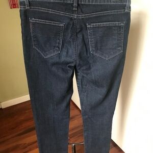 PAIGE SKYLINE WOMEN JEANS SZ 28 STRETCH STRAIGHT EUC